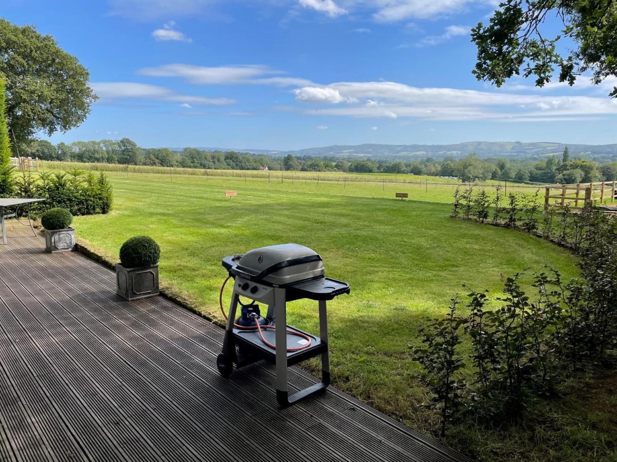 Stunning Cabin With Incredible Views Near Goodwood Rogate Esterno foto